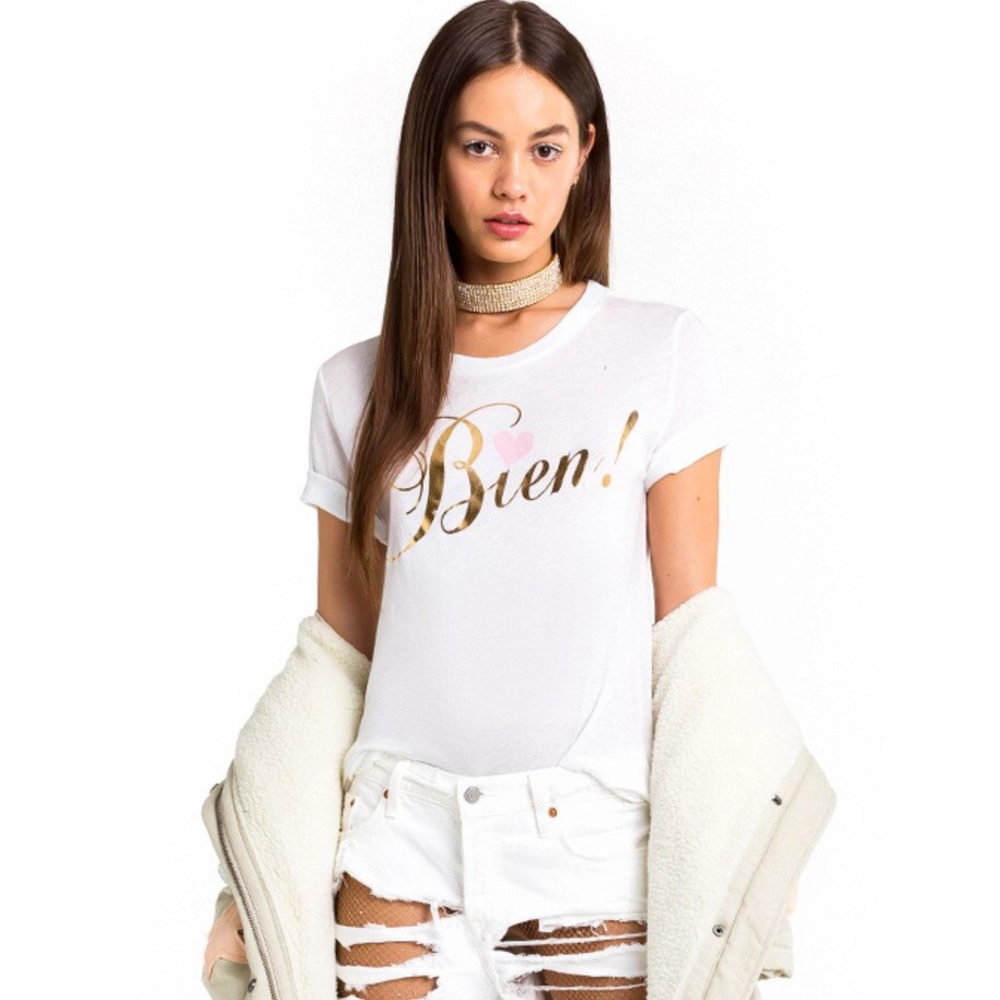 Wildfox ‘Bien!’ T-Shirt